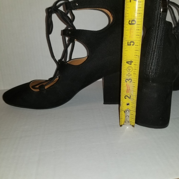 Block Heel Lace Up Shoes Size 9.5 - Picture 15 of 15